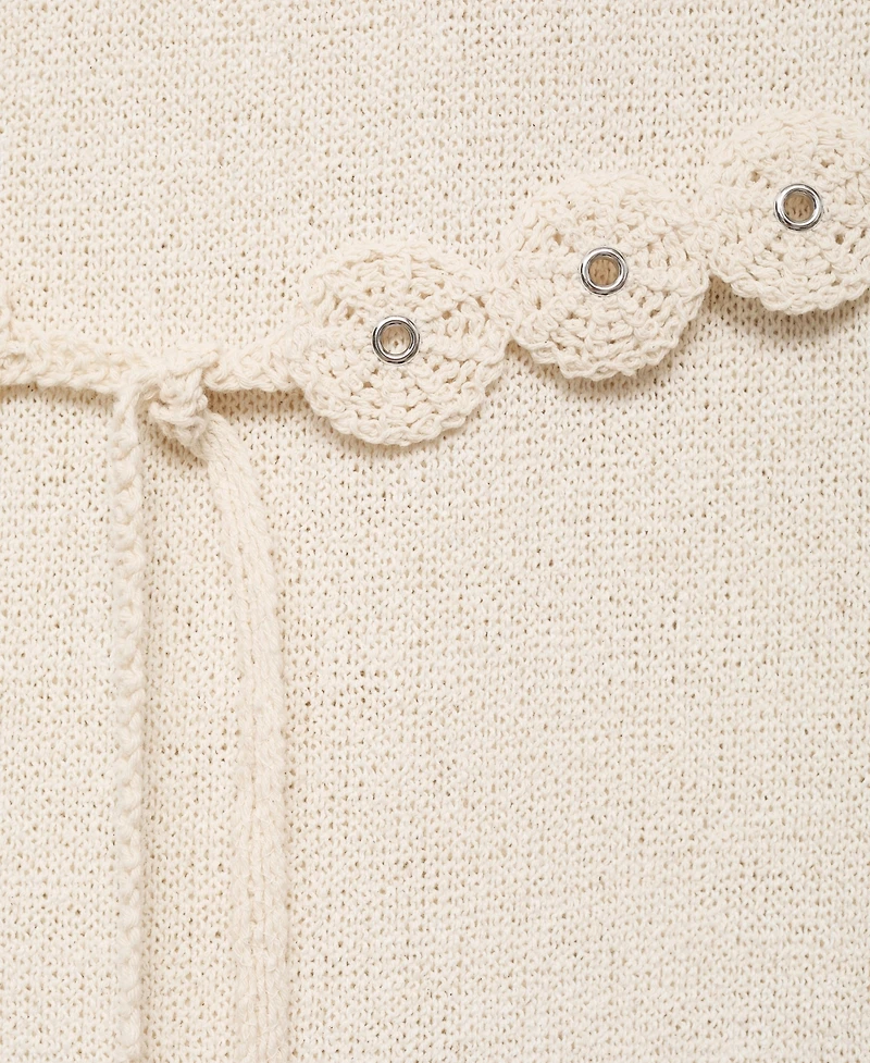 Mango Women's Belt Knit Dress