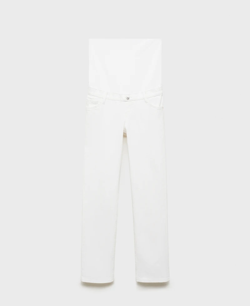 Mango Women's Maternity Straight Jeans