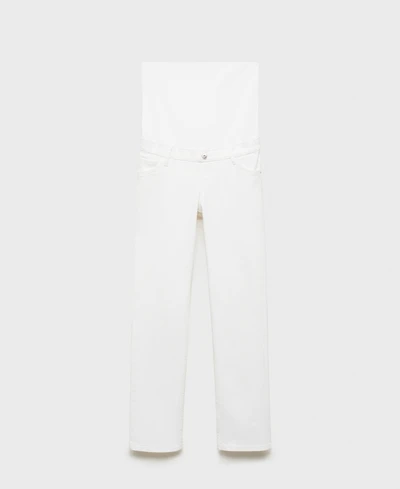 Mango Women's Maternity Straight Jeans