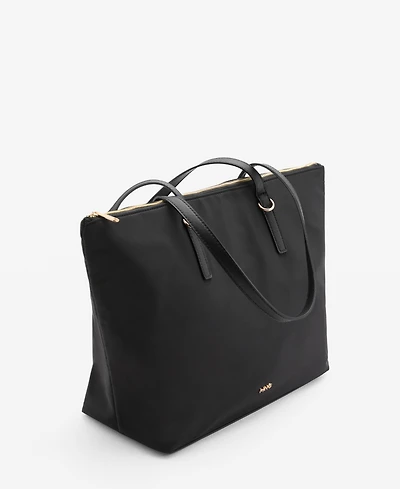 Mango Women's Nylon Shopper Bag