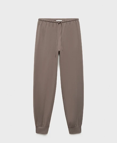 Mango Women's Soft Finish Jogger Pants