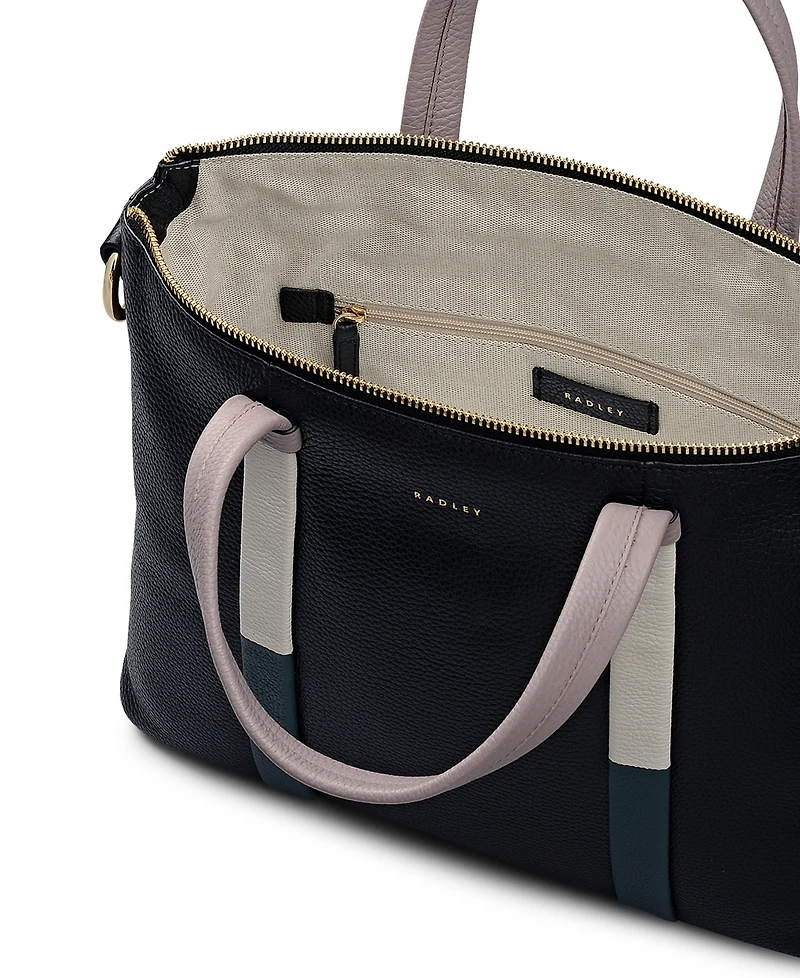 Radley London Waterloo Way Medium Zip Top Satchel Bag