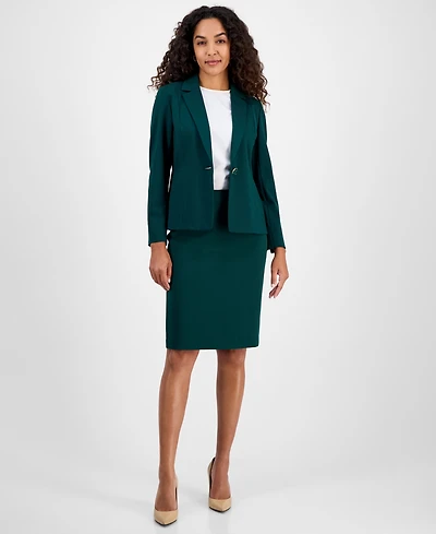 Kasper Women's Stretch-Crepe Slim Pencil Skirt