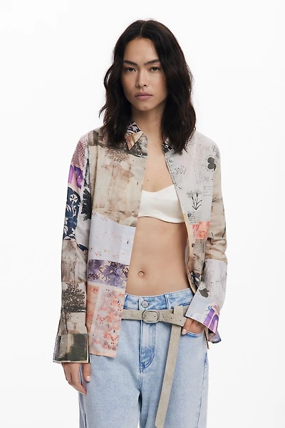 Desigual Women's Postcard shirt