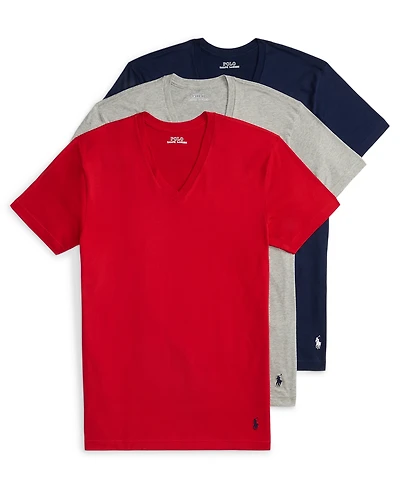 Polo Ralph Lauren Men's 3-Pack V-Neck Undershirts