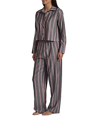 Tommy Hilfiger Women's Long Sleeve Top and High-Waist Pant Set