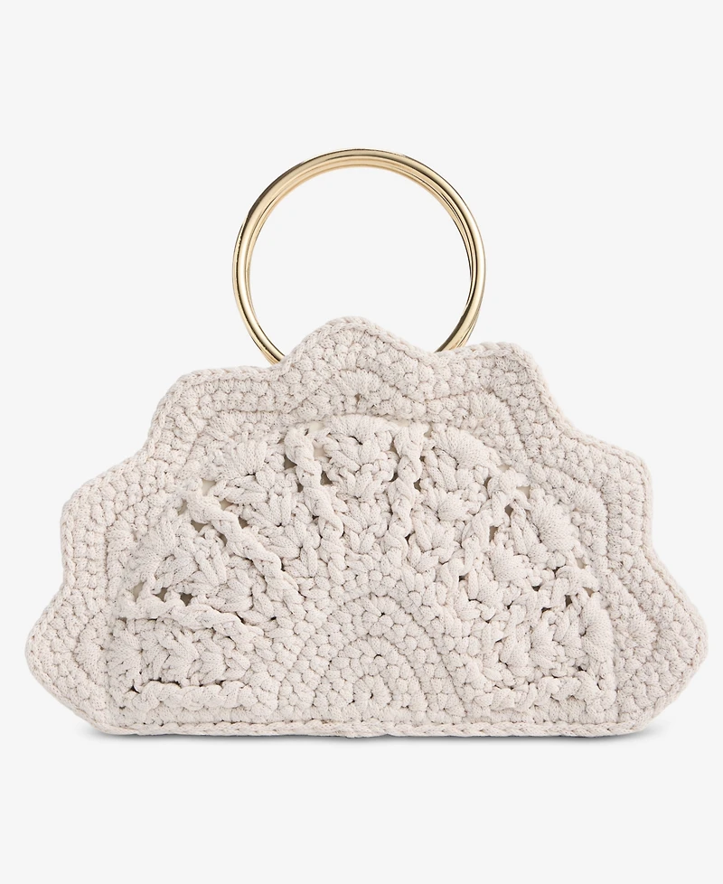 Women's Crocheted Top-Handle Handbag, Macy's Exclusive - On 34th | Alix Friedberg Capsule Collection