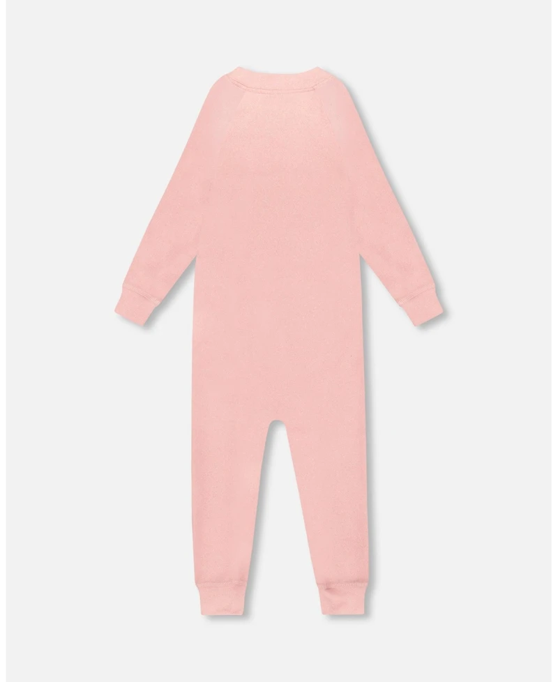 Deux par Girl One-Piece Thermal Underwear Dusty Pink