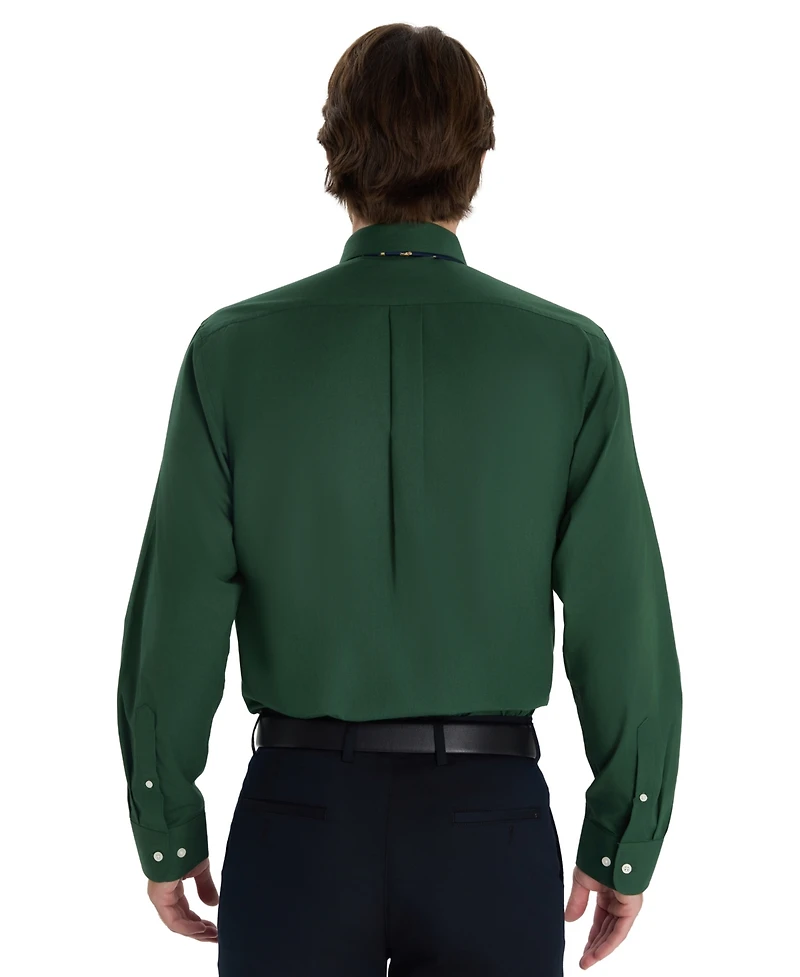 Club Room Men's Regular Fit Solid Dress Shirt, Macy's Exclusive