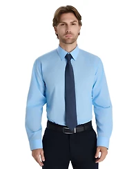 Club Room Men's Regular Fit Solid Dress Shirt, Macy's Exclusive