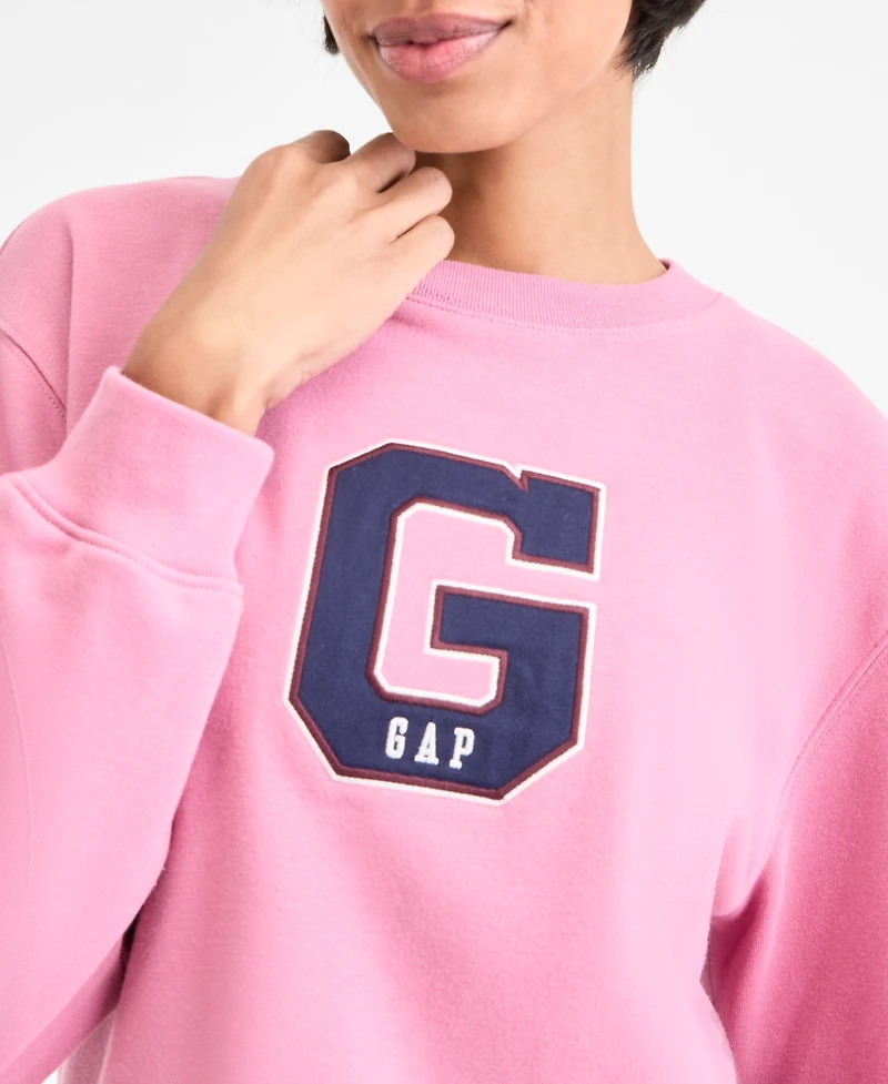 Gap Women's French Terry Crewneck Pajama Top