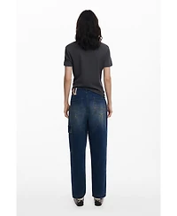 Desigual Women's Baggy jeans with pockets