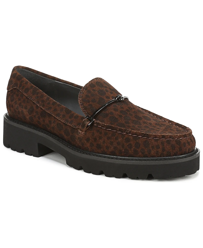 Franco Sarto Women's Senna Round Toe Lug Sole Loafers