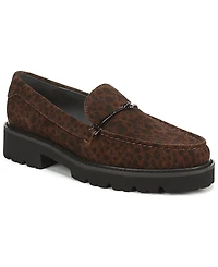Franco Sarto Women's Senna Round Toe Lug Sole Loafers