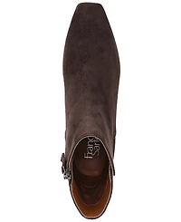 Franco Sarto Women's Luella Square Toe Zip Ankle Boots