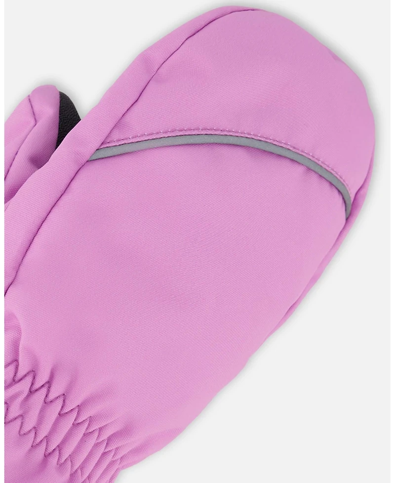 Deux par Deux Baby Girls Winter Mittens Play Purple