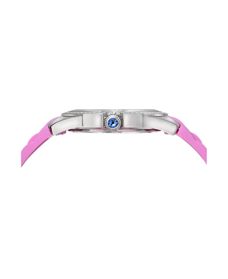 Porsamo Bleu Women's Guilia Stainless Steel and Silicone Strap Watch 1122BGUS