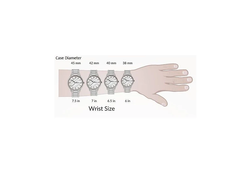 Roman Stainless Steel Silver Tone & White Men's Watch 1291AROS