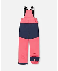 Deux par Big Girls Two-Piece Play Snowsuit with Printed Jacket Flash Floral