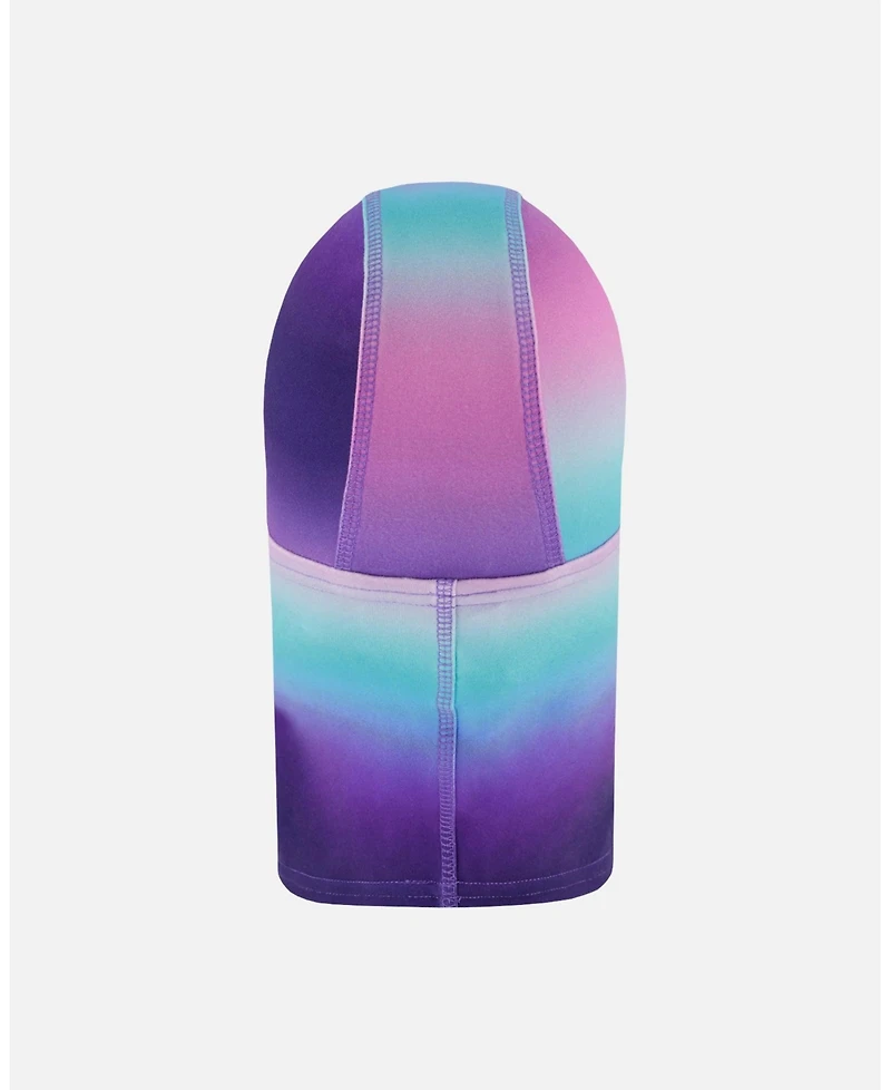Deux par Girl Brushed Jersey Balaclava Purple Gradient - Toddler|Child