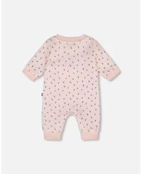 Deux par Baby Girl Cotton One-Piece and Romper Pink Mini Floral