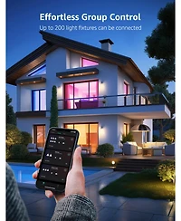 Lepro 60-Watt Equivalent Ai Smart BR30 Color Changing Flood Led Light Bulb, Rgbcct Dimmable Voice Control (4-Bulb)