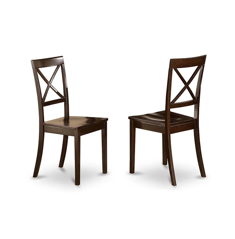 East West Furniture 5 Pc Dining room set - DinetteTable and 4 Dining Chairs