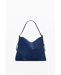 Desigual Women's Medium mandala embossed shoulder bag