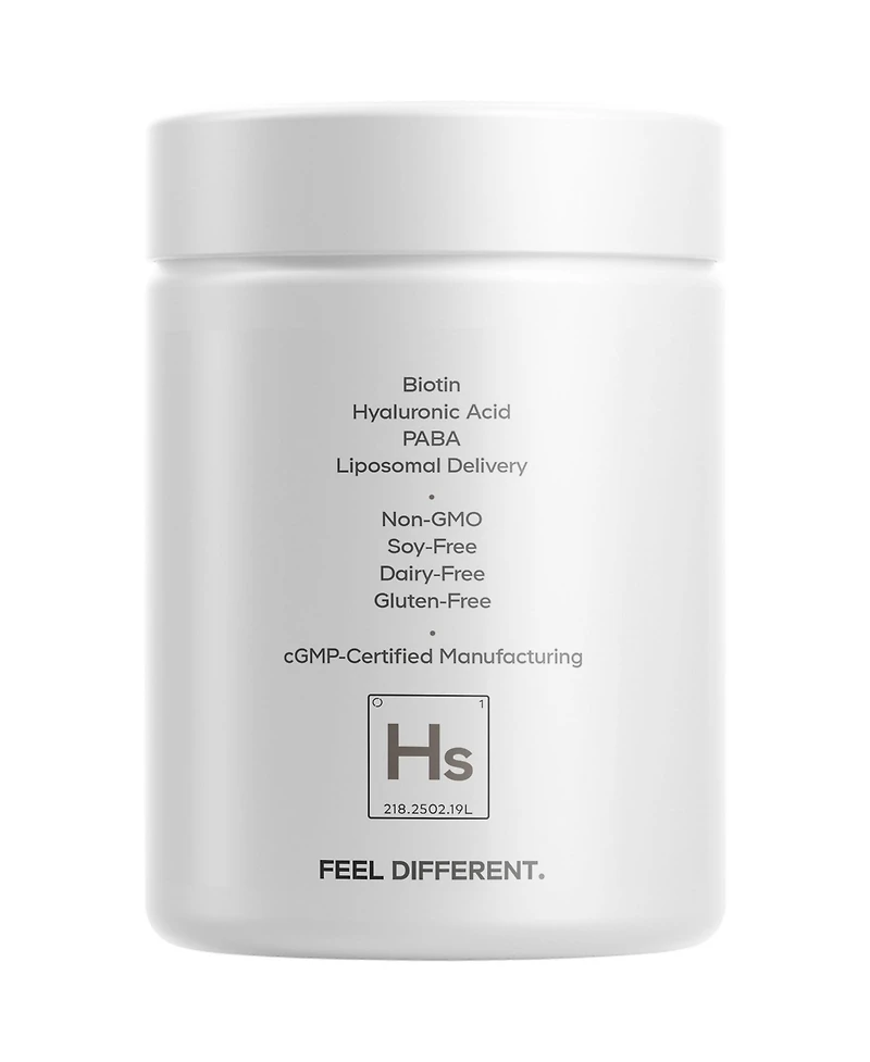 Codeage Hair Skin Nails Vitamins Platinum - KeraGEN-iv Keratin, Dermaval
