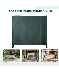 Garden Furniture Protector Uv Wind Water Patio Swing Chair Cover Large Outdoor