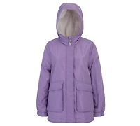 Michael Kors Toddler and Little Girls Fleece Lined Rain Jacket