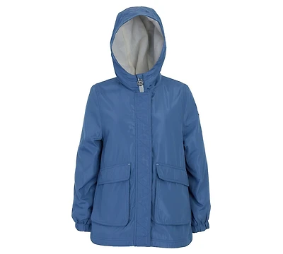 Michael Kors Toddler and Little Girls Fleece Lined Rain Jacket