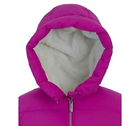 Bcbg Toddler and Little Girls Walker Berber Lined Puffer Jacket
