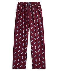 Polo Ralph Lauren Men's Morning Robe Bear Printed Pajama Pants