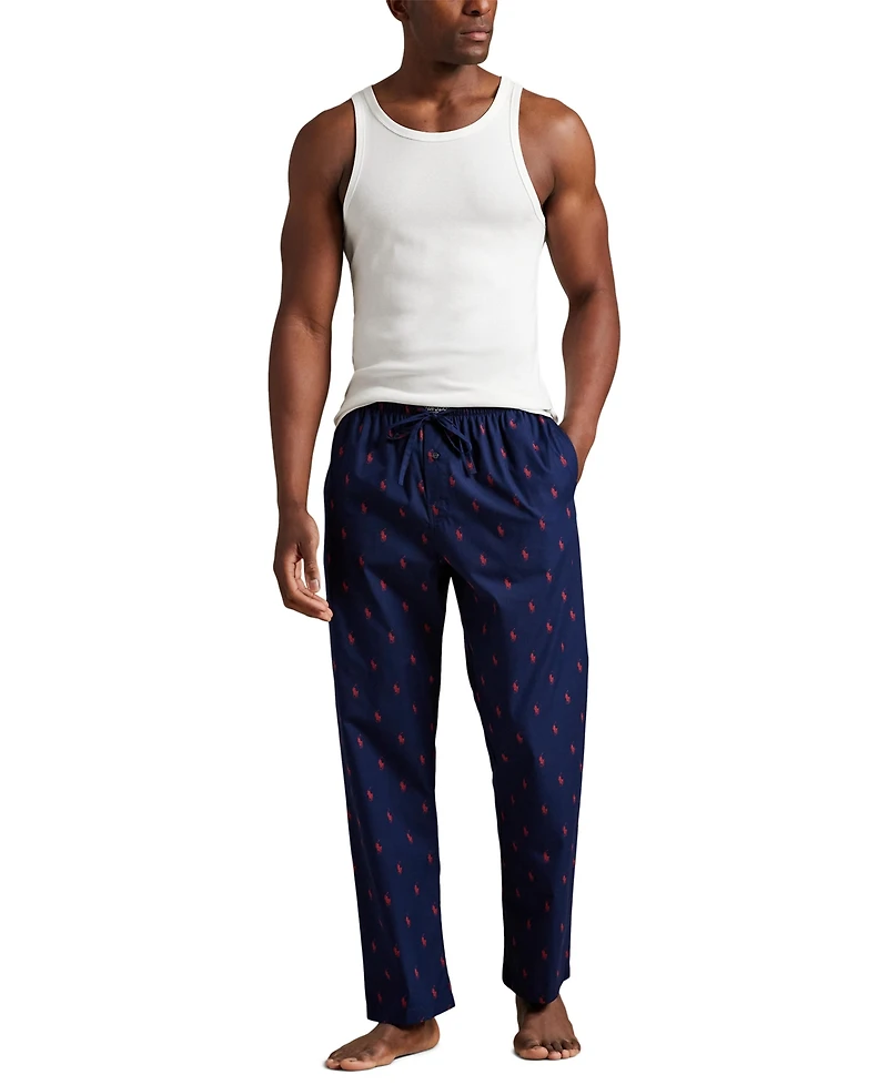 Polo Ralph Lauren Men's Pony Printed Pajama Pants