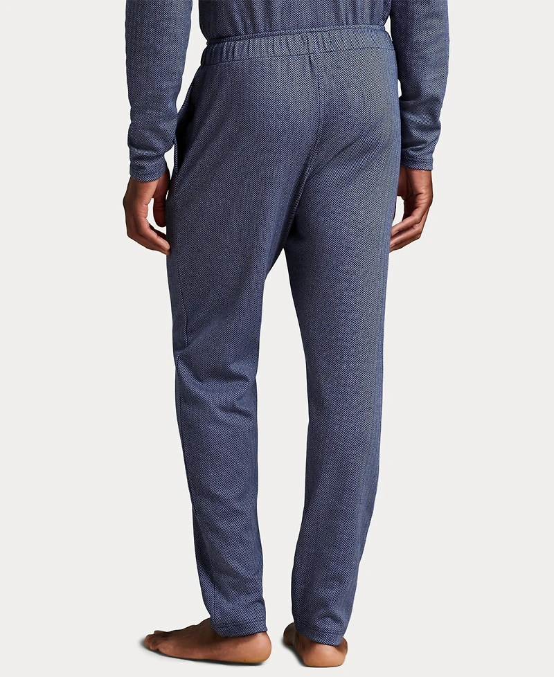 Polo Ralph Lauren Men's Herringbone Drawstring Pajama Pants