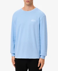 Lacoste Men's Small Croc Thermal Long Sleeve T-Shirt