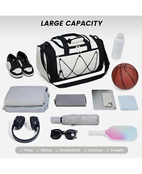 Gym Bag for Women - 15 Inches Small Duffle Bag, Lightweight Travel Duffel Sports, & Weekend Trips