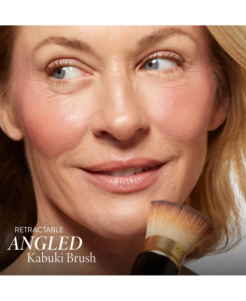 Laura Geller Beauty Retractable Angled Kabuki Brush