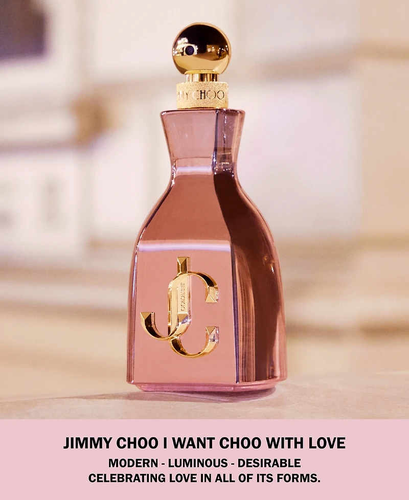 Jimmy Choo I Want Choo With Love Eau de Parfum, 2 oz.