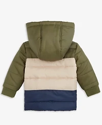 First Impressions Baby Boys Hooded Colorblocked Jacket, Macy's Exclusive