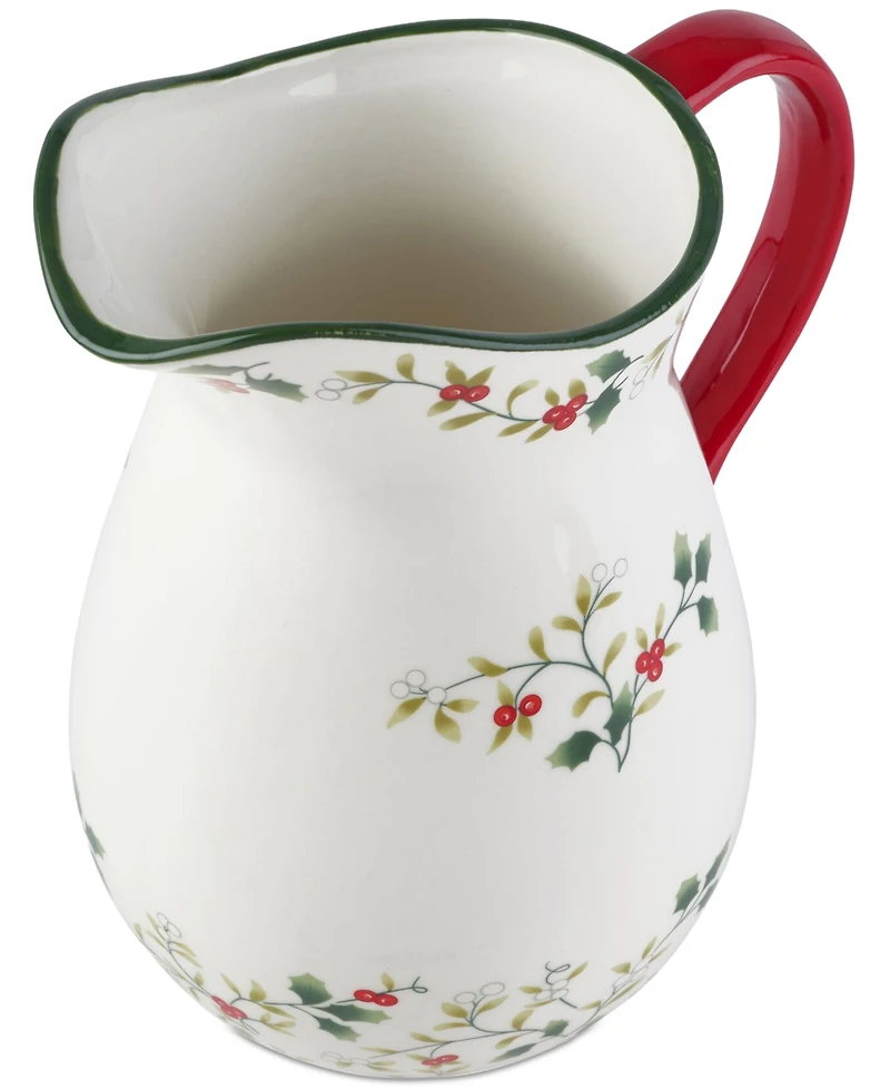 Winterberry Holiday Pitcher, 48 oz.