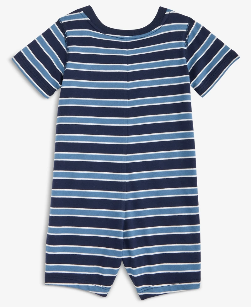 First Impressions Baby Boys Cool Lil Dude Striped Sunsuit, Macy's Exclusive