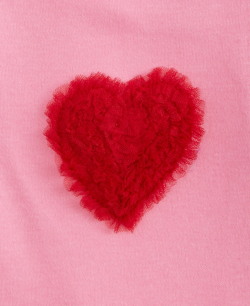 First Impressions Baby Girls Long-Sleeve Heart T-Shirt, Macy's Exclusive