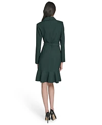 Eliza J Women's Herringbone Jacket Dress