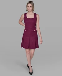 Karl Lagerfeld Paris Women's Knit Tweed Shift Dress