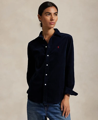 Polo Ralph Lauren Women's Classic-Fit Cotton Corduroy Shirt