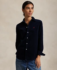 Polo Ralph Lauren Women's Classic-Fit Cotton Corduroy Shirt
