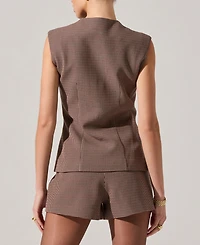 Astr the Label Women's Gisselle Crewneck Vest