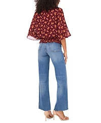 Sam & Jess Women's Smocked Waist Top